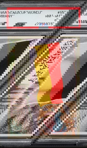 1956 Flags of World Germany PSA 8