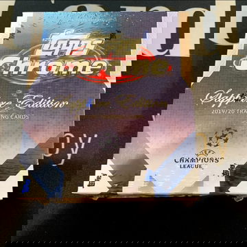 2019-20 UEFA Topps Chrome Sapphire