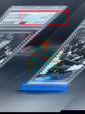 2020 Upper deck Kirill Kaprizov Young Guns psa 10