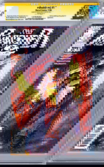 PUNISHER #1 CGC-SS 9.4 *SIGNED BERNIE WRIGHTSON* PALMIOTTI & WRIGHTSON ART 1998