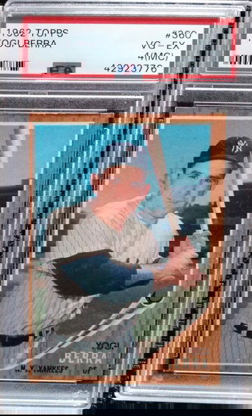 1962 Topps #360 Yogi Berra PSA 4 (MC)