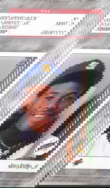 1989 Upper Deck Ken Griffey Jr. #1 PSA 9