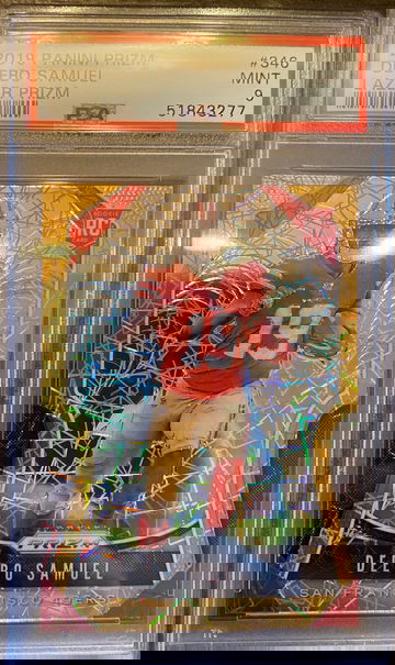 2019 prizm deebo samuel gold laser psa 9