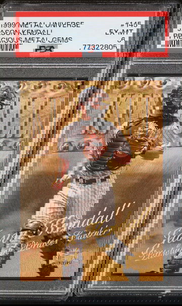 1999 METAL UNIVERSE PRECIOUS METAL GEMS JASON KENDALL PSA 6