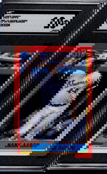 2025 Topps #T90-14 Hank Aaron '90 SGC 10