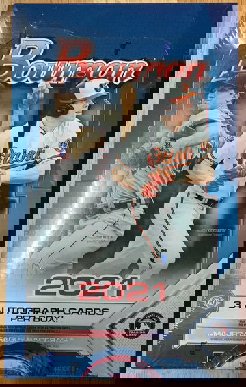 2021 Bowman Baseball Jumbo Hobby Box
