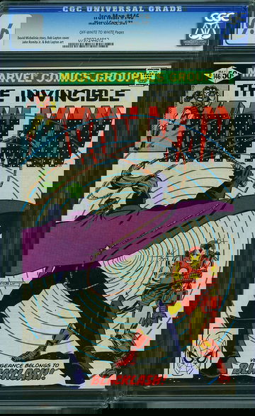 IRON MAN #146, CGC 9.6 NM+