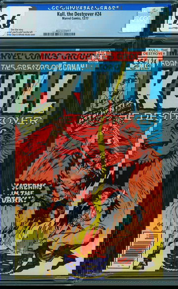 KULL, THE DESTROYER #24, CGC 9.6 NM+