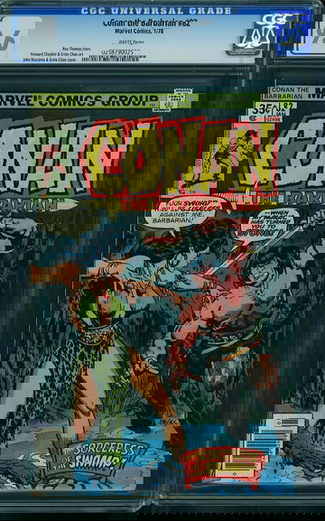 CONAN THE BARBARIAN #82, CGC 9.6 NM+