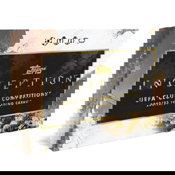 Lot of 3 2022/2023 Topps Inception UEFA Club Competion Hobby Box