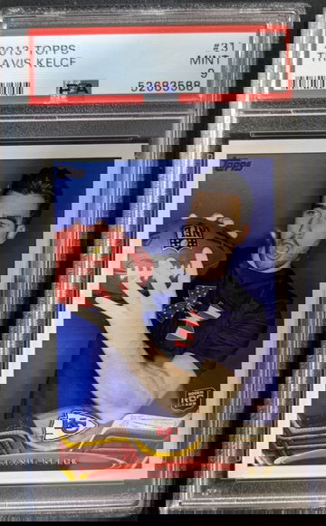 2013 Topps #31 Travis Kelce PSA 9 Mint Chiefs