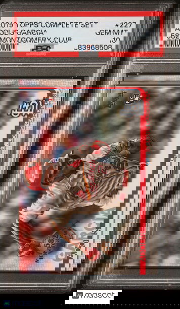 2019 Topps 582 Montgomery Club #227 Adolis Garcia PSA Gem Mint 10