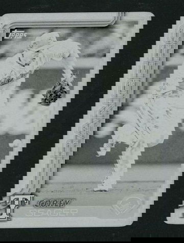 2023 Topps 281 Corey Seager Topps Baseball Series 1 Black 1 Texas Rangers