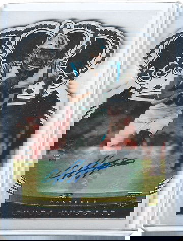 CHUBA HUBBARD 2021 CROWN ROYALE ROOKIE AUTOGRAPH AUTO #72/99 -PANTHERS!!