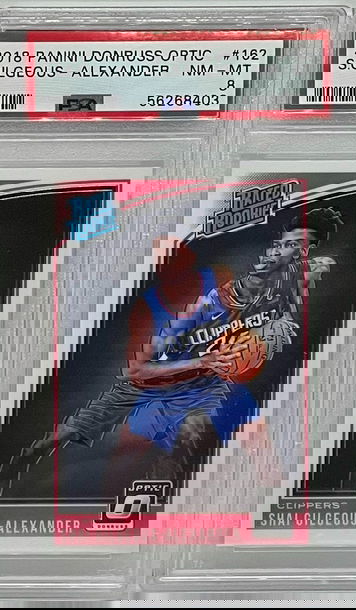 2018 Optic Shai Gilgeous-Alexander PSA 8