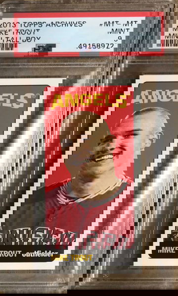2013 Topps Archives Mini Tall Boy Mike Trout