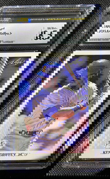 1990 Leaf ken Griffey Jr. CSG 8.5 HOF 2nd Year Card