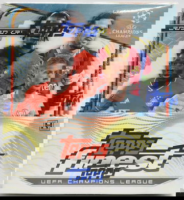 2020-21 Topps Finest UEFA Champions League Soccer Hobby Box