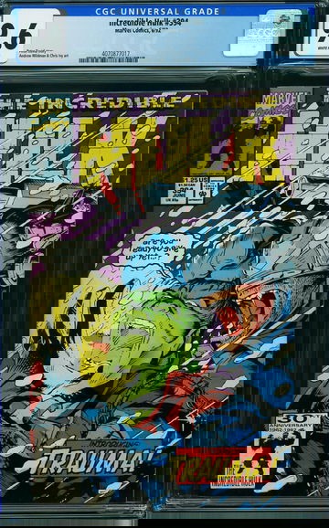 INCREDIBLE HULK #394, CGC 9.6 NM+