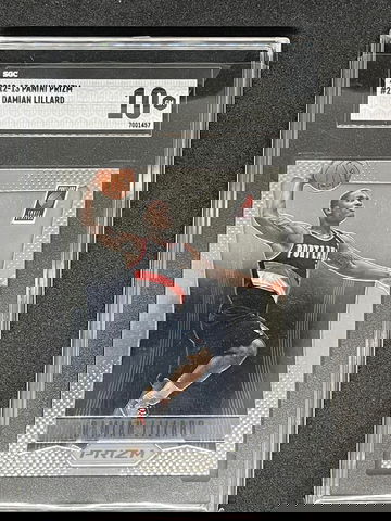 Damian Lillard Prizm 2012-2013 SGC 10