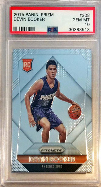 Devin Booker 2015 Panini Prizm PSA 10