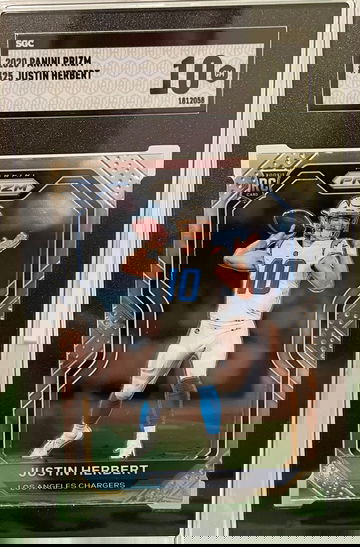 2020 Prizm Justin Herbert SGC 10