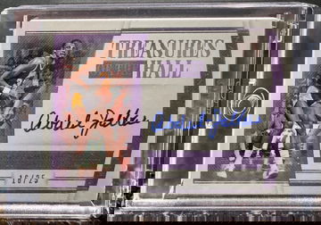 Kareem Abdul-Jabbar 2019-20 National Treasures Treasures of the Hall Auto /25 Lakers HOF