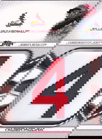 2022 Topps Yadier Molina #JNM-YM