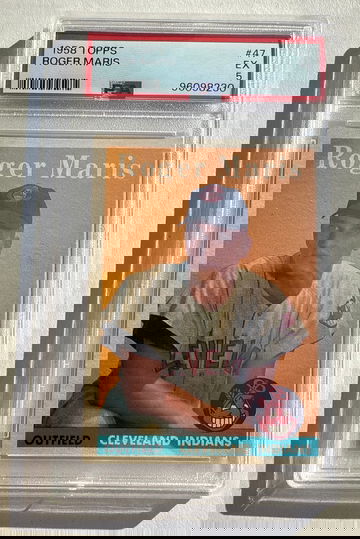 1958 Topps Roger Maris #47 psa 5 