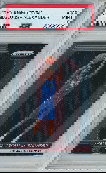 2018 Shai Gilgeous-Alexander Prizm PSA 9 Mint