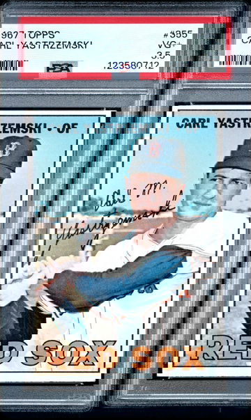 1967 Topps Carl Yastrzemski #355 PSA 3.5