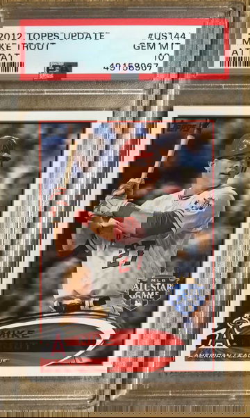 2012 Topps Update Mike Trout