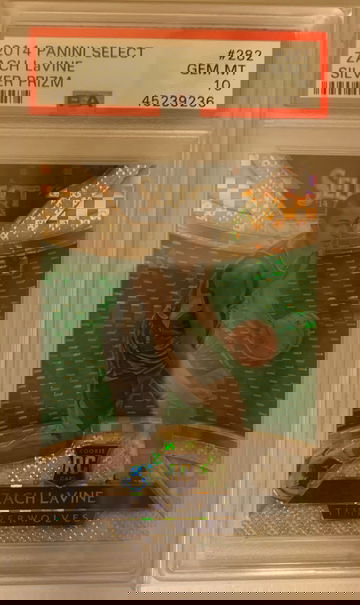 2014 Zach Lavine Select Courtside Silver RC #282 PSA 10 POP 14