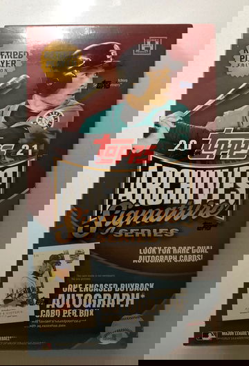 2021 Topps Archives Signature Series Factory Sealed Box 1 Encased Auto Per RPE Retired Player Edition Loaded with 1/1's