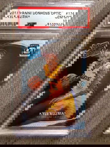 2017 Optic Kyle Kuzma PSA 10 Gem Mint 