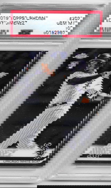 2019 Topps Chrome #202 Eloy Jiminez RC PSA 10