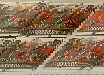 4 Factory Sealed Box Lot 2021 Panini Origins International Football Boxes