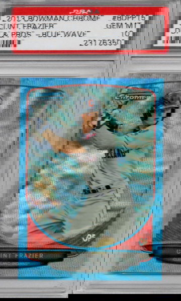 2013 Bowman Chrome CLINT FRAZIER Blue Wave [PSA 10]