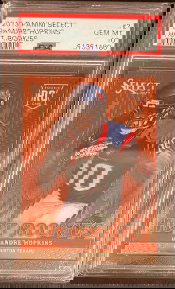 2013 Panini Select DeAndre Hopkins Hot Rookies PSA 10