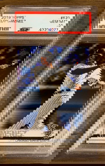 ELOY JIMENEZ 2019 Topps Series 2 RC #670 Rookie PSA 10 GEM MINT