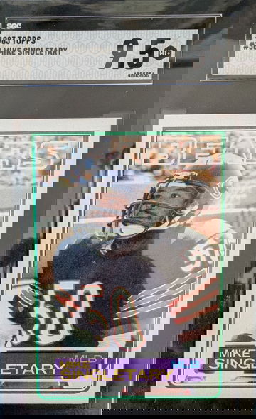 1983 Topps Mike Singletary HoF RC SGC 9.5 low pop!