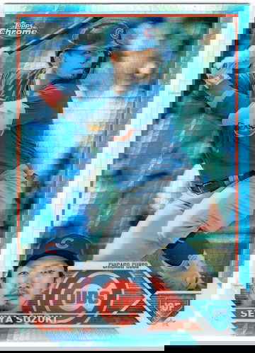 2023 Topps Chrome Seiya Suzuki Prism Refractor