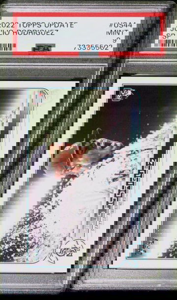 PSA 9 2022 Topps Update Julio Rodriguez SP