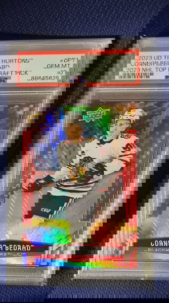 2023 Connor Bedard Top Draft Pick PSA 10