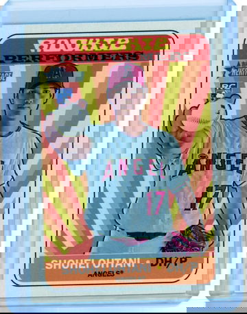 2018 Topps Heritage #RP-SO Shohei Ohtani Rookie Performers!