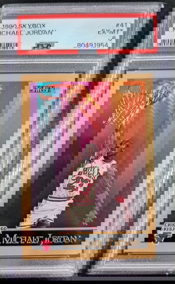 1990 Skybox Michael Jordan  PSA 6