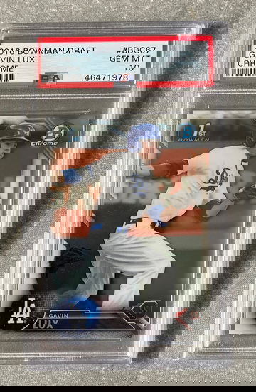 2016 Gavin Lux Bowman Chrome Psa 10 