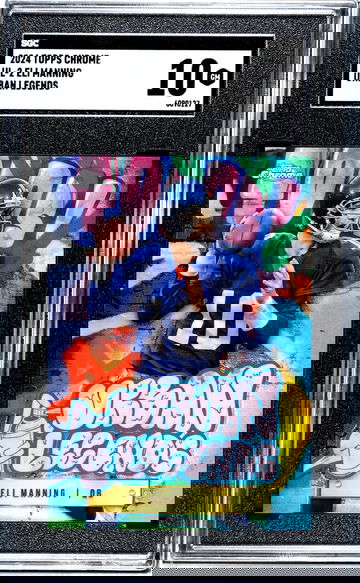 2024 Topps Chrome #UL-2 Eli Manning Urban Legends SGC 10