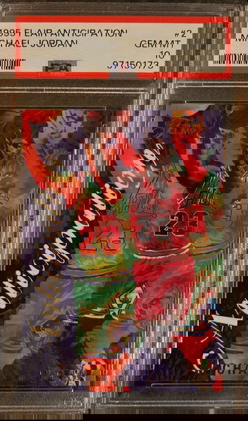 1995 Flair Anticipation #2 Michael Jordan HOF GOAT Chicago Bulls PSA 10 GEM MINT