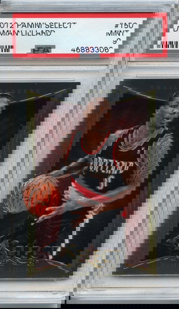 Damian Lillard Select Rookie PSA 9
